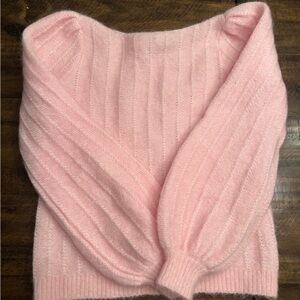 Sezane Soft Pink Women's Sweater